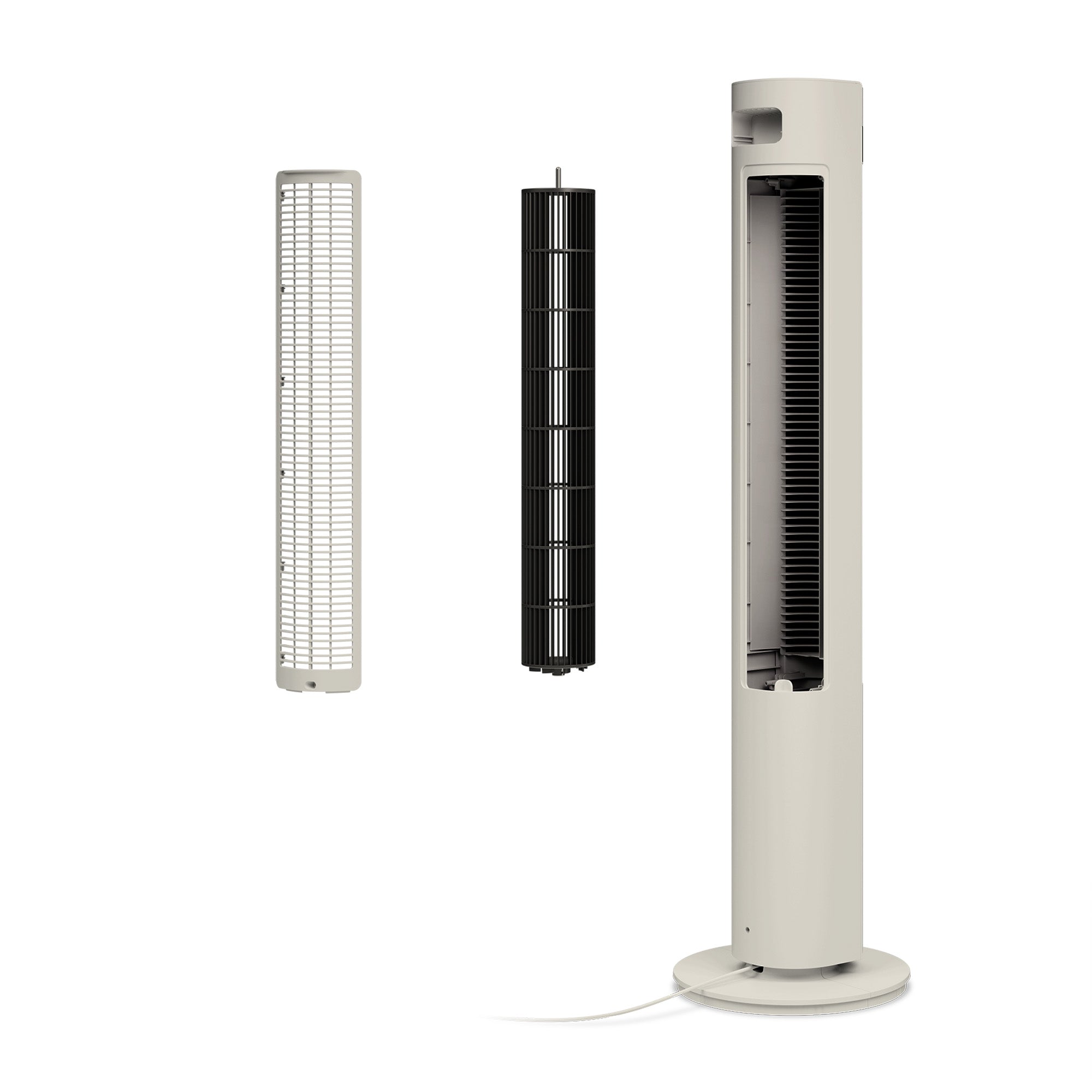 elevate tower fan stone