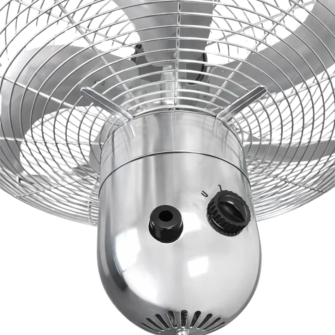 Senelux 16 Inch Metal Pedestal Fan
