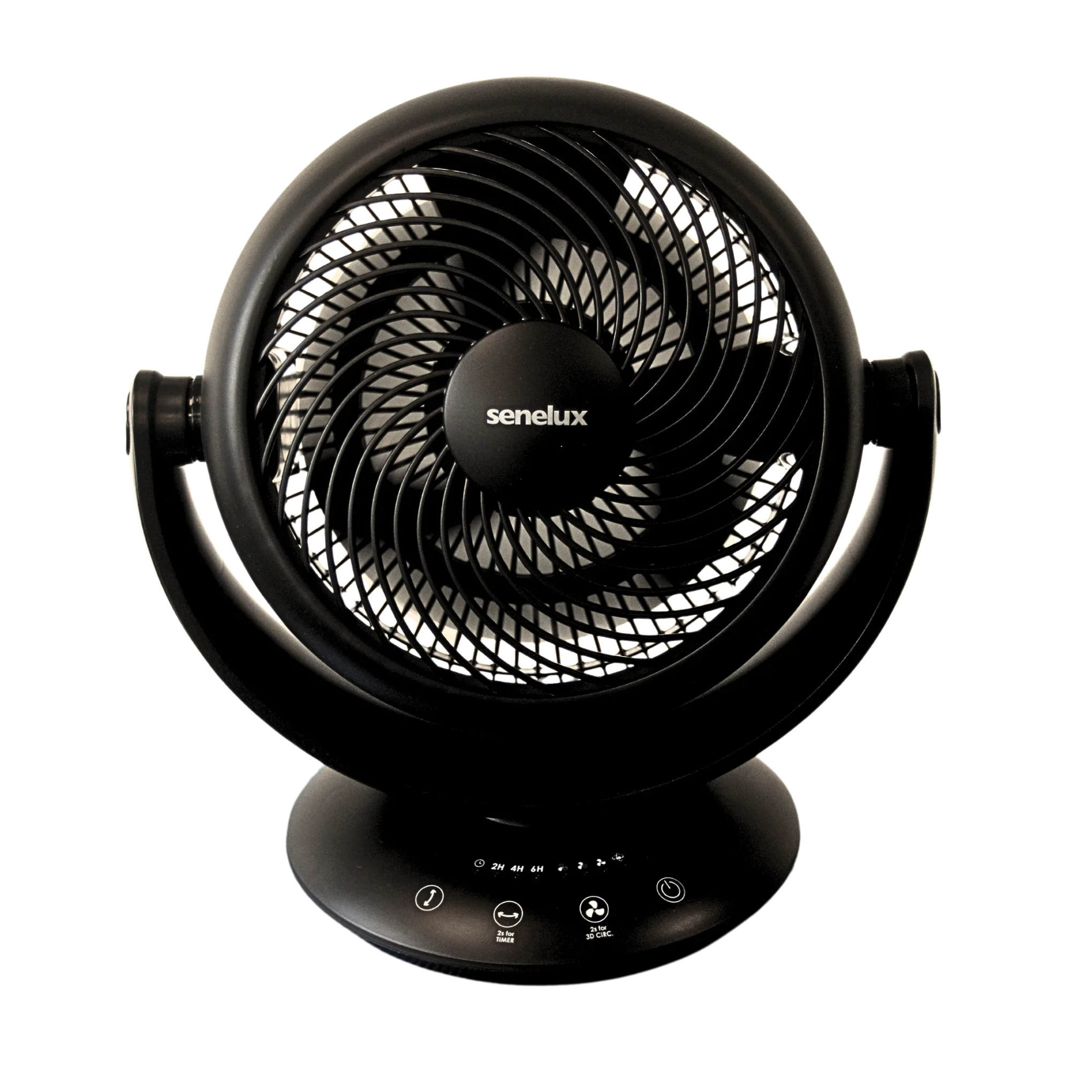 Senelux 8 Inch Cooling Fan with Remote Control, Automatic Oscillation