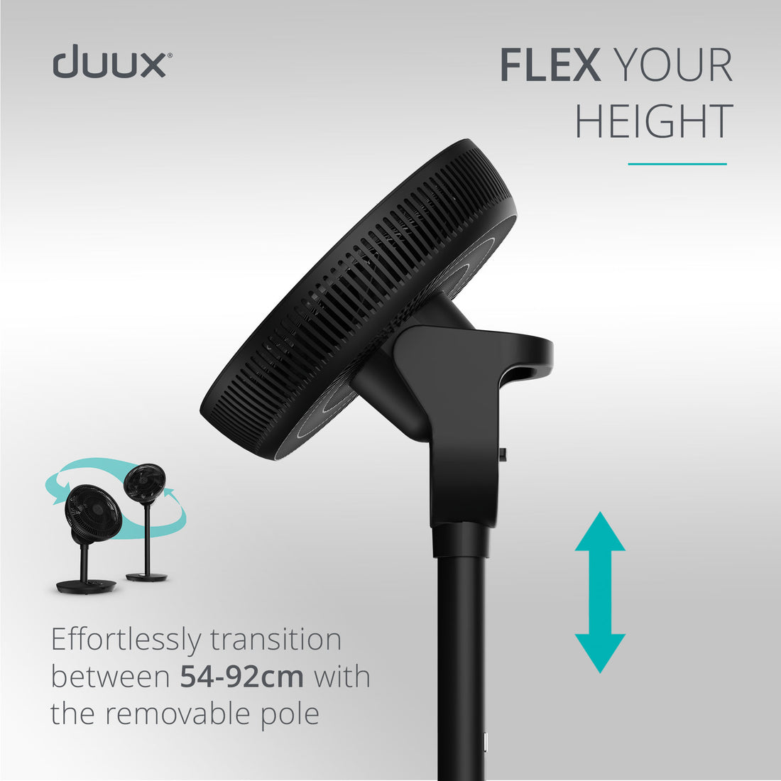 whisper flex 2 fan black