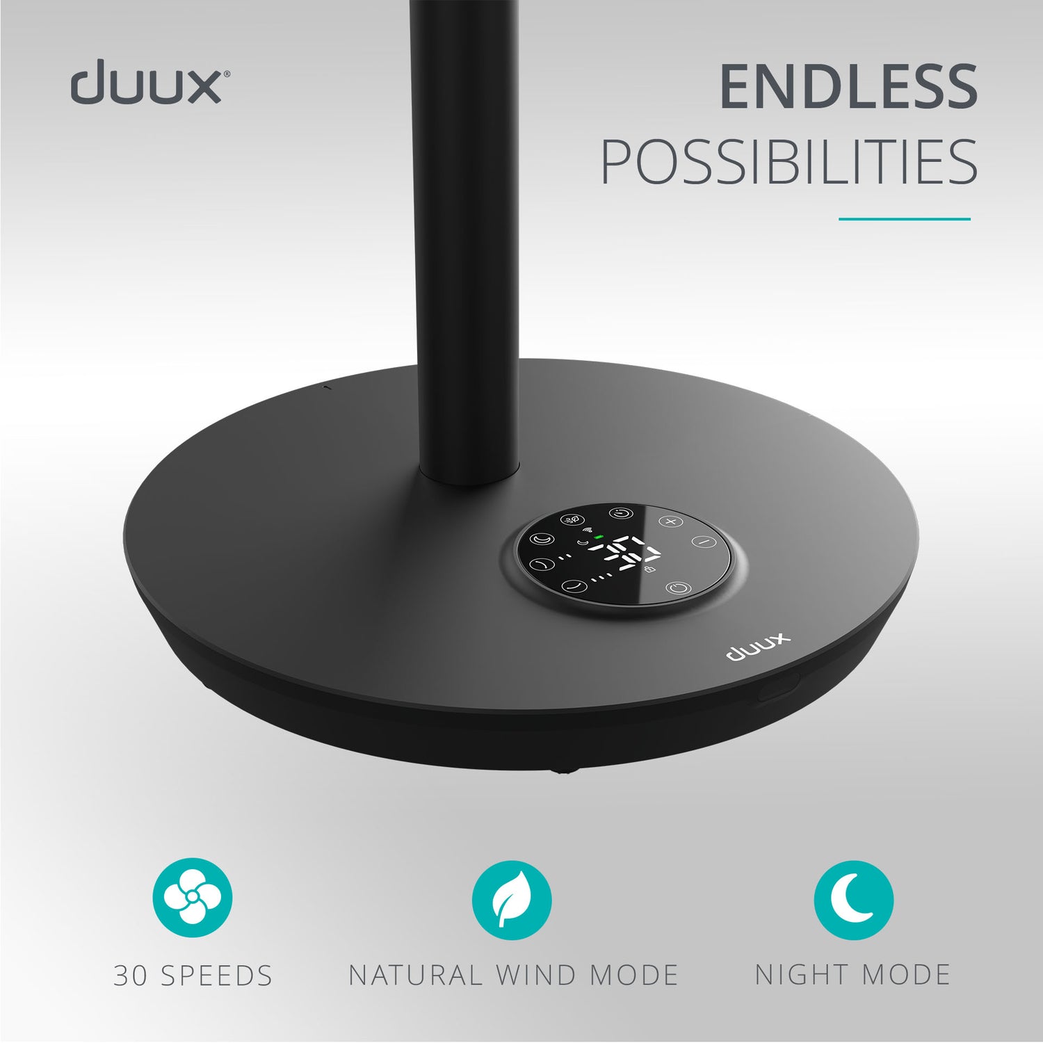 whisper flex 2 fan black