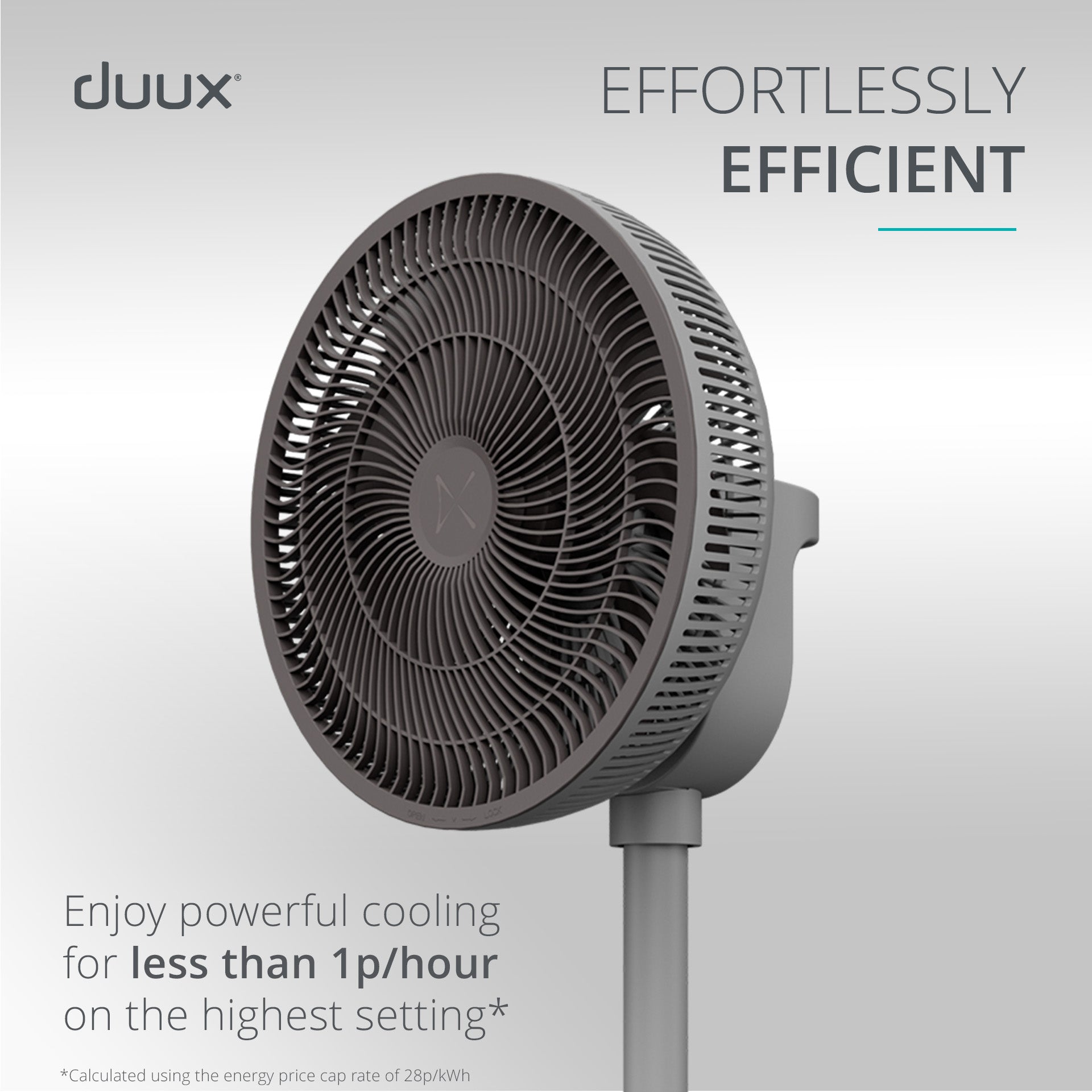 whisper 3 fan grey
