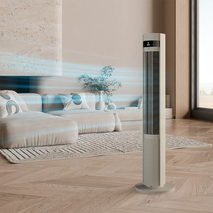elevate tower fan stone