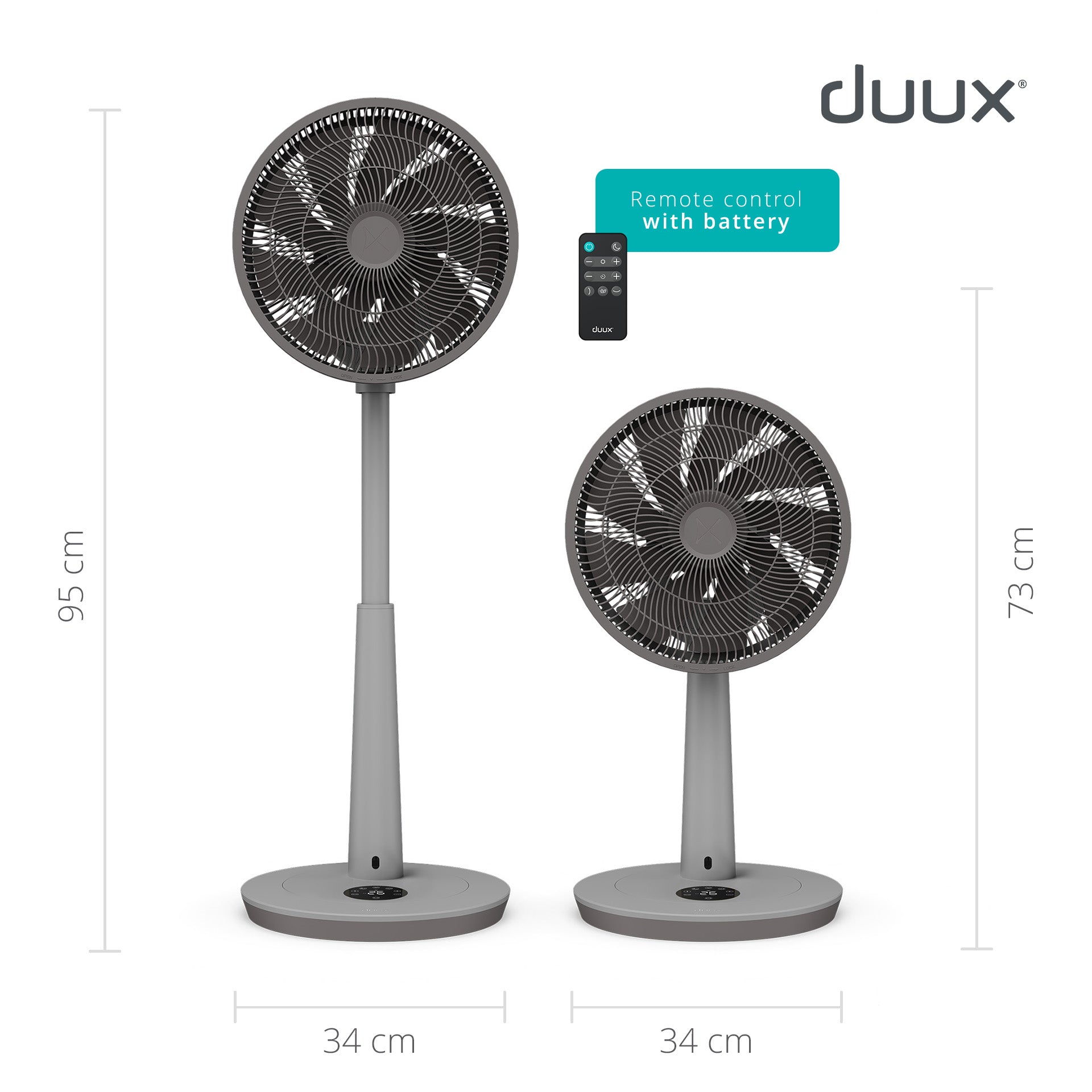 whisper 3 fan grey