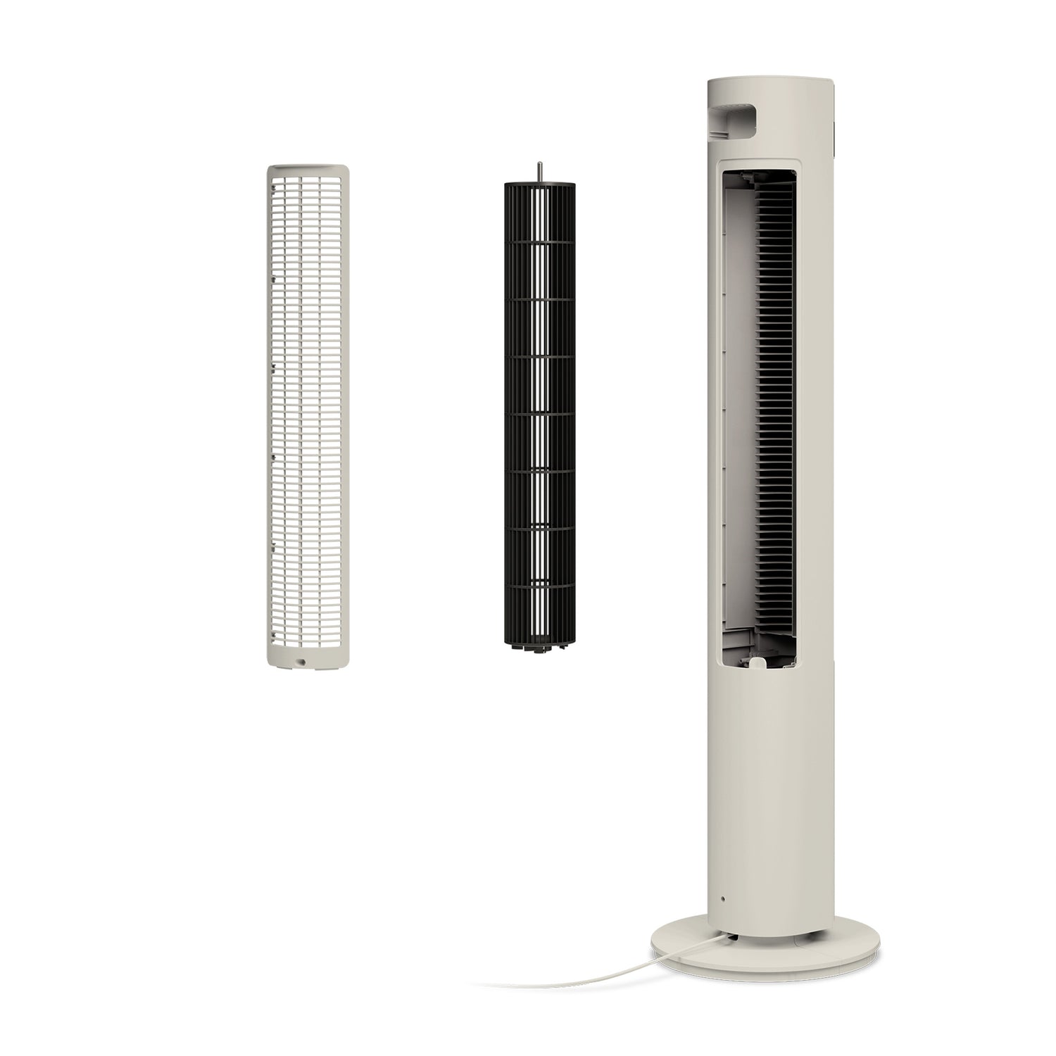 elevate tower fan stone