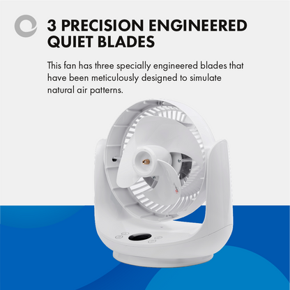 Devola Platinum Low Noise DC 9 inch Air Circulator Fan White - DVF9DCFAN