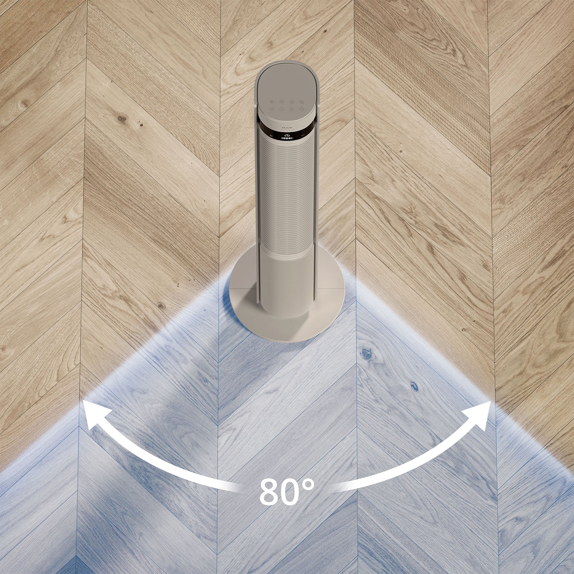 elevate tower fan stone