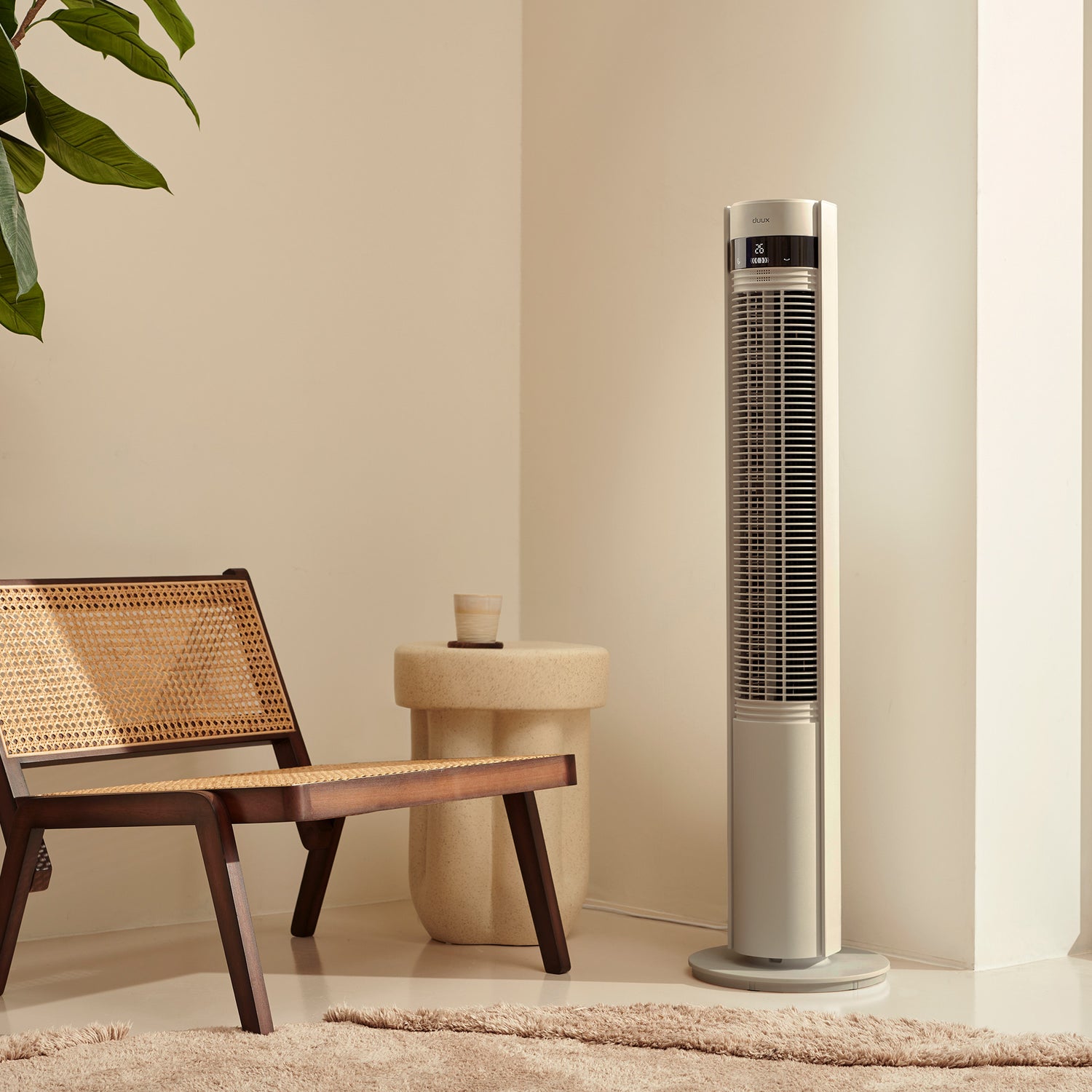 elevate tower fan stone