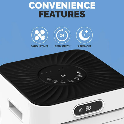 Senelux Portable Air Conditioner with WiFi &amp; Remote Control