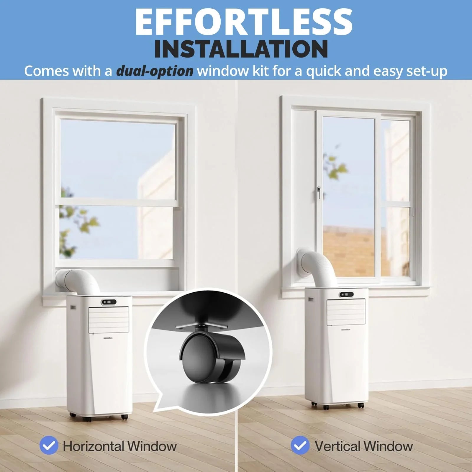 Senelux Portable Air Conditioner with WiFi &amp; Remote Control