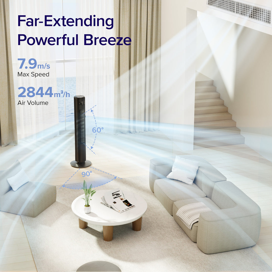 Levoit Classic 42-inch Pro Smart Tower Fan