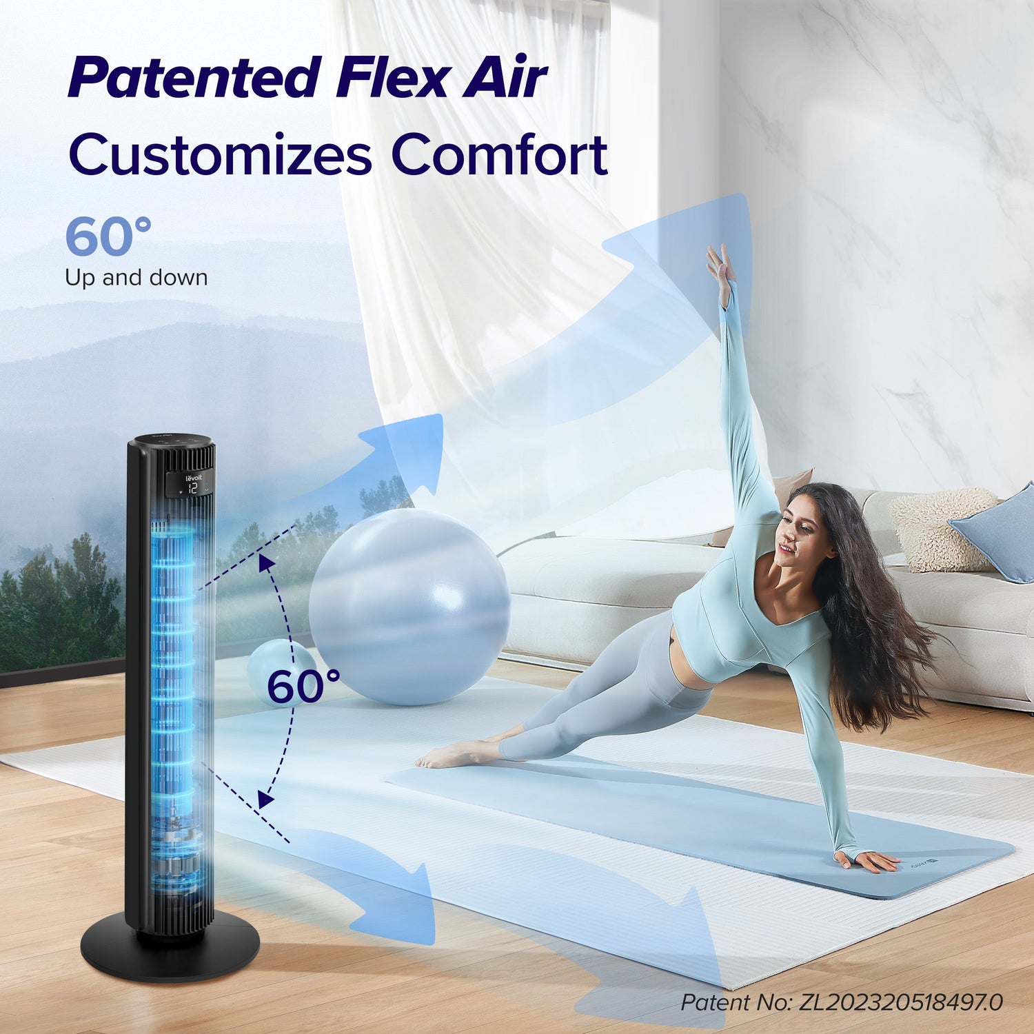Levoit Classic 42-inch Pro Smart Tower Fan