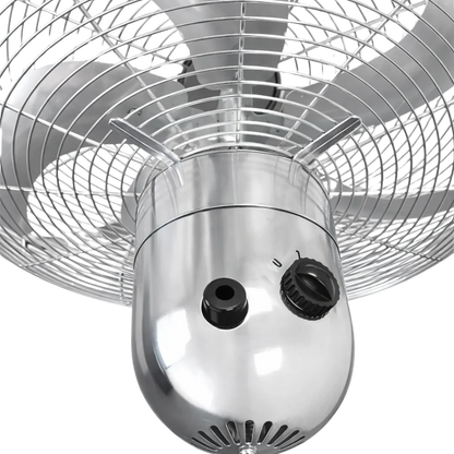 Senelux 16 Inch Metal Pedestal Fan