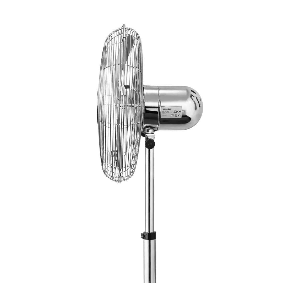 Senelux 16 Inch Metal Pedestal Fan