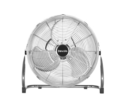Devola 3 Speed 16-inch DC Floor Fan - Chrome - DV16FFC