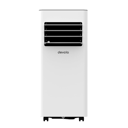 Devola Compact Portable Air Conditioner with Wi-Fi and 2x Window kits - 9,000BTU - Cooling &amp; Heating - White - DVAC9KH