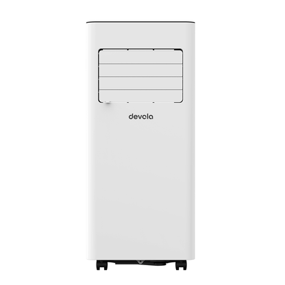 Devola Compact Portable Air Conditioner with Wi-Fi and 2x Window kits - 9000 BTU - Cooling - White - DVAC9K