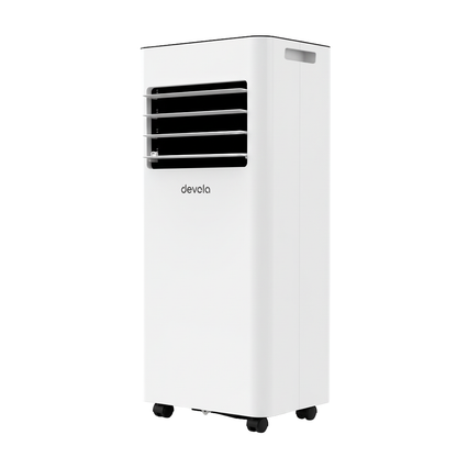 Devola Compact Portable Air Conditioner with Wi-Fi and 2x Window kits - 9000 BTU - Cooling - White - DVAC9K