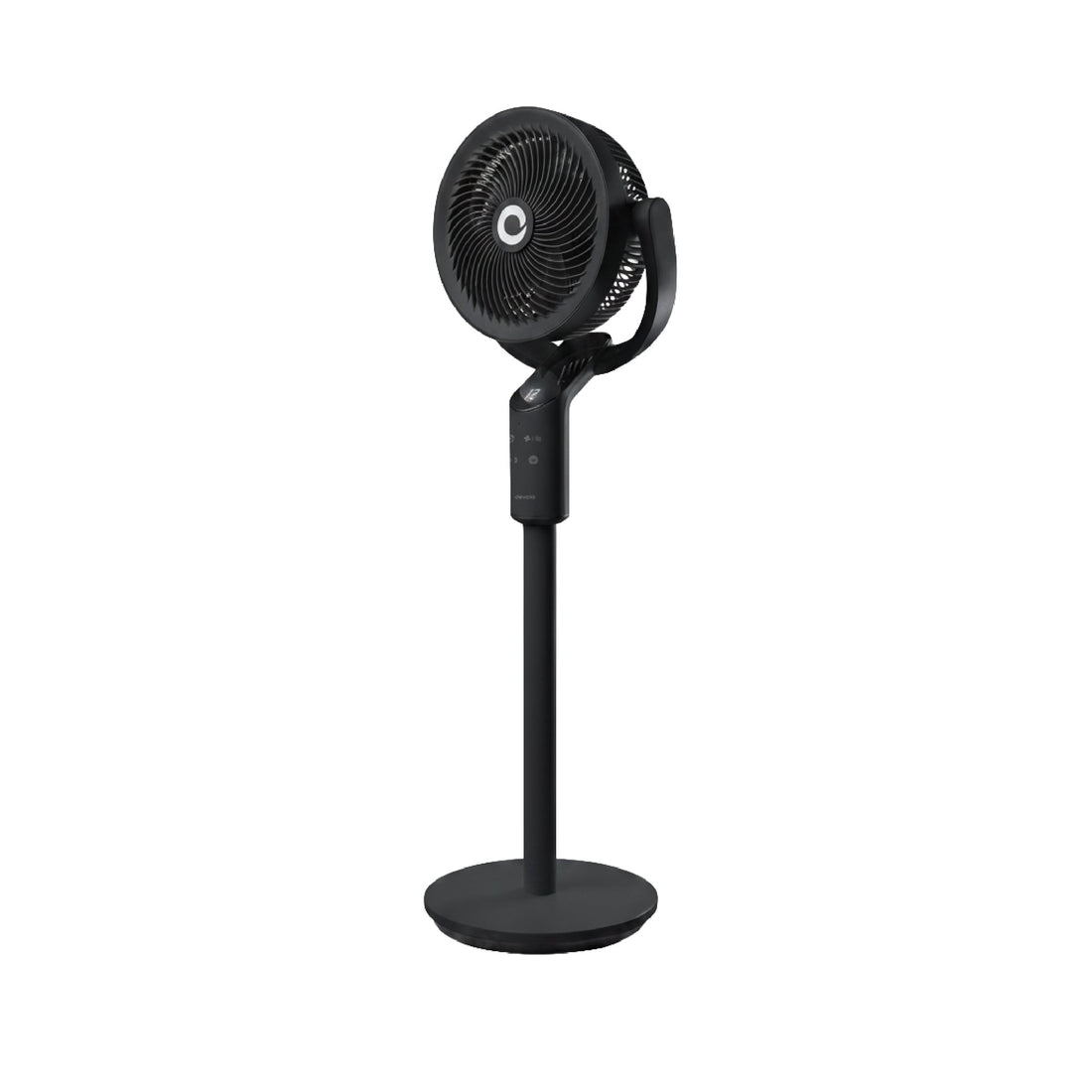 Devola Platinum Low Noise 8 Inch Air Circulator Pedestal Fan, Grey - DVPF8DCB
