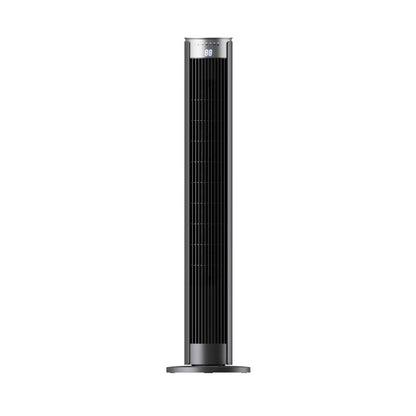 Devola Platinum 38 Inch Tower Fan with Remote, Black &amp; Silver - DVTF38PBS