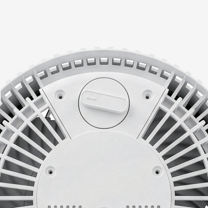 AirFlo™ Mini 11" Turbo Fan - Ultra-Quiet Air Circulator - White