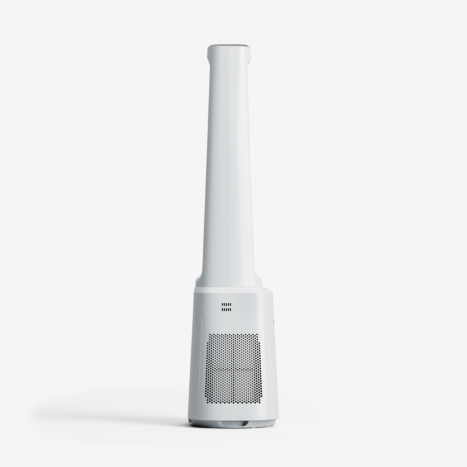 OmniAir 41" Premium Bladeless Tower Fan and Air Purifier - White