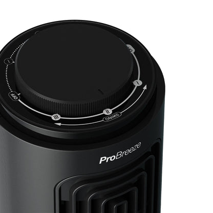 Desktop 3 Speed Mini Tower Fan - Black