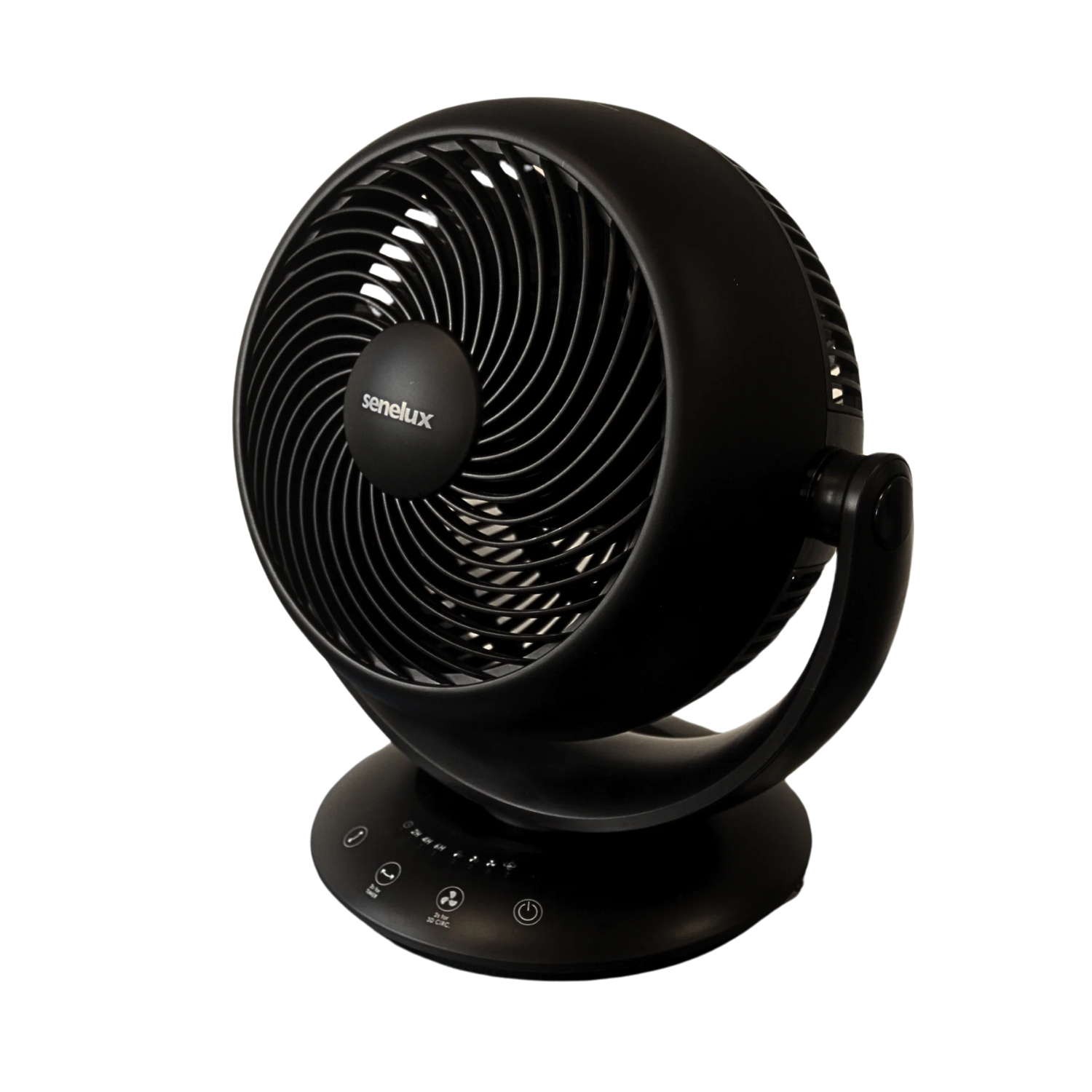 Senelux 8 Inch Cooling Fan with Remote Control, Automatic Oscillation