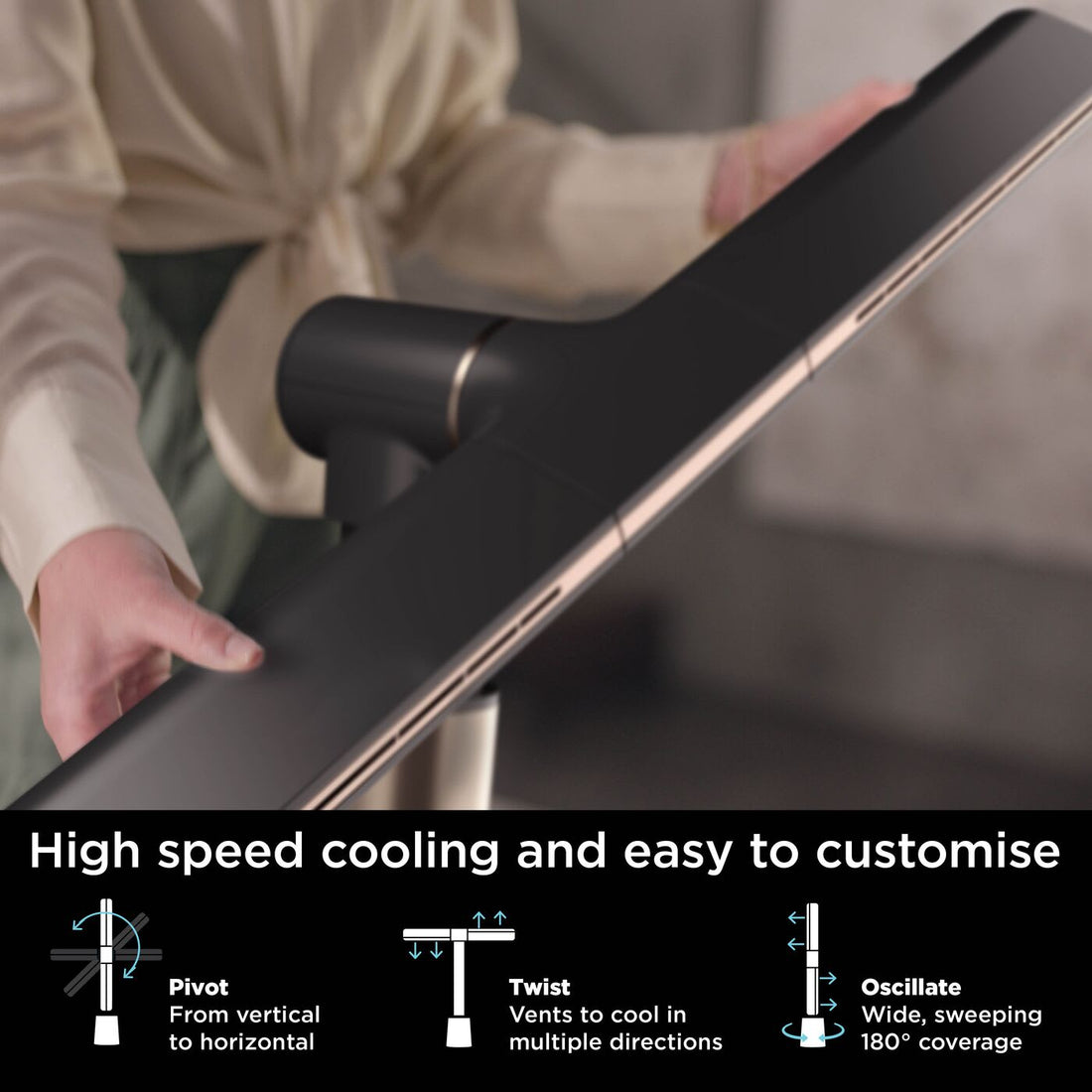 Shark TurboBlade High-Speed Multi-Directional Cooling Fan System