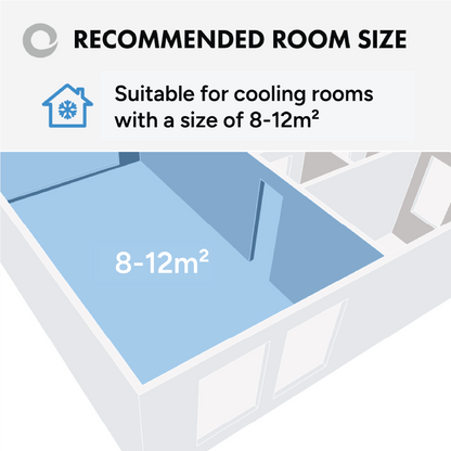 Devola Compact Portable Air Conditioner with Wi-Fi and 2x Window kits - 5000 BTU - Cooling - White - DVAC5K